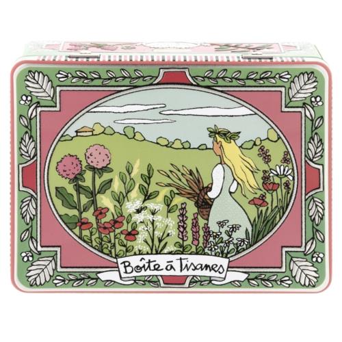 Boite dlp embossée - Tisanes