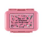 Boîte kit de dépannage dlp- 1 rose + 1 bleu