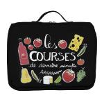 Poussette de marché derrière la porte pliable - Les courses