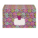 BOITE DE RANGEMENT EN CARTON DLP "JOE PETITE FLEUR VIOLET"
