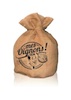 SAC EN TOILE DE JUTE POUR LES OIGNONS  d12.5x22 cm