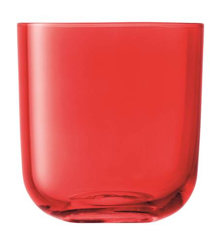 4 VERRES GOBELET CENTRO ROUGE