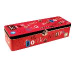 BOITE DE RANGEMENT METAL AVENUE OF THE STARS " KISS HUGS & ROCK N'ROLL "