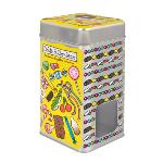 DLP BOITE A BONBONS AVEC FENETRE "BONBECS JAUNE"