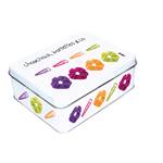 INCIDENCE BOITE DE RANGEMENT EN METAL BARRETTES CHOUCHOUS..