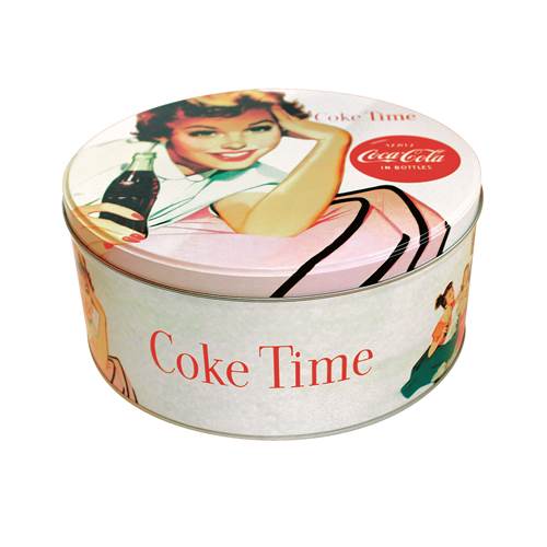 BOITE RONDE COCA COLA COPINES AVENUE OF THE STARS