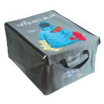 INCIDENCE BOITE DE RANGEMENT EN TISSU POUR LES VETEMENTS DE SKI