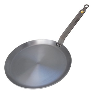POÊLES A CRÊPES DE BUYER EN ACIER MINERAL B ELEMENT 3 TAILLES AU CHOIX