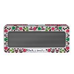 BOITE METAL DLP AVEC FENETRE POUR LES CAPSULES A CAFE "WINDOWS GRIS/ROSE"