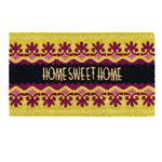 PAILLASSON COCO/PVC DERRIERE LA PORTE "SWEET HOME"