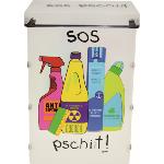 INCIDENCE BOITE DE RANGEMENT POUR LES PRODUITS D'ENTRETIEN - PSCHIIT
