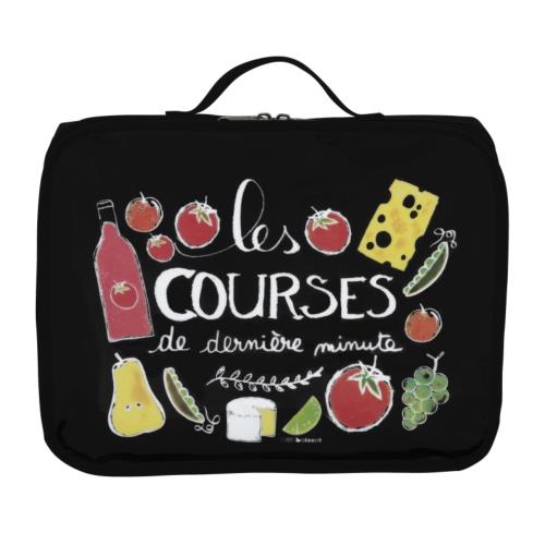 Poussette de marché derrière la porte pliable - Les courses