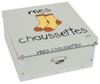 INCIDENCE BOITE DE RANGEMENT POUR LES CHAUSSETTES