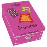 INCIDENCE BOITE DE RANGEMENT POUR LES FOULARDS - FUSCHIA