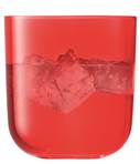 4 VERRES GOBELET CENTRO ROUGE