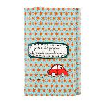 PORTE PAPIERS VOITURE DLP "TOUTES DIRECTIONS" ORANGE/BLEU