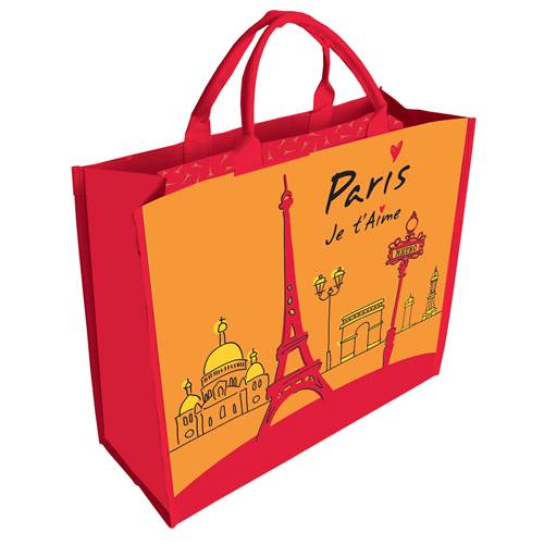 INCIDENCE SAC CABAS "PARIS JE T'AIME"