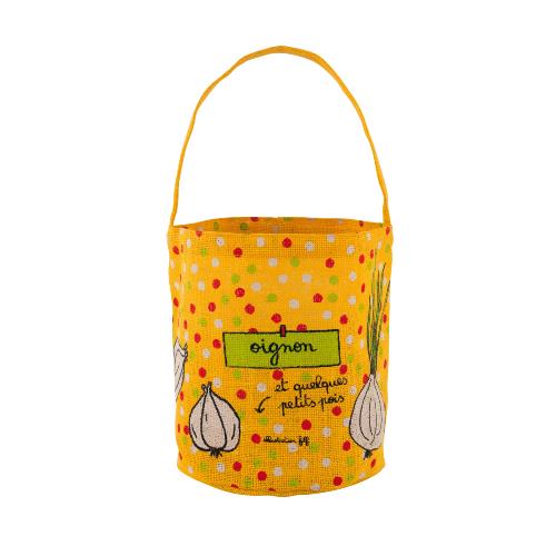 Sac à oignons dlp en toile de jute