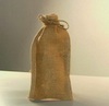 SAC EN TOILE DE JUTE NATURELLE 20 x10 cm