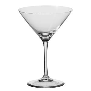6 verres à cocktail en petit cristal 