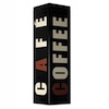 BOITE A CAFE POUR LES CAPSULES "NOIR/BEIGE/CHOCOLAT" VIROJANGLOR  
