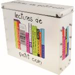 INCIDENCE BOITE DE RANGEMENT POUR LES LIVRES/MAGAZINES - LECTURE DU PETIT COIN