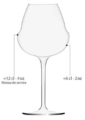 VERRE A DEGUSTATION OENOMUST CRISTALLIN 35CL VENDUS PAR 6