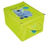 INCIDENCE BOITE DE RANGEMENT EN TISSU POUR LES VETEMENTS D'ETE VERT T2