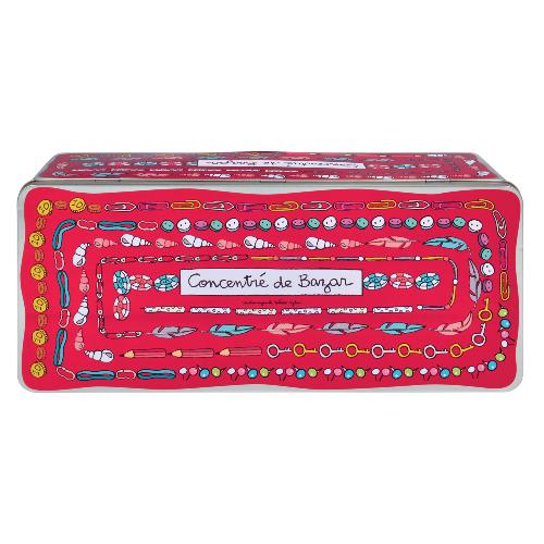 Boîte dlp rangement Concentré de Bazar - Rouge