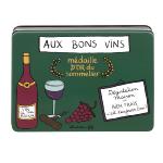 Boîte dlp garnie pour le vin - Médaille d'or