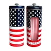 BOITE DE RANGEMENT POUR LES PAILLES " USA " AVENUE OF THE STARS 