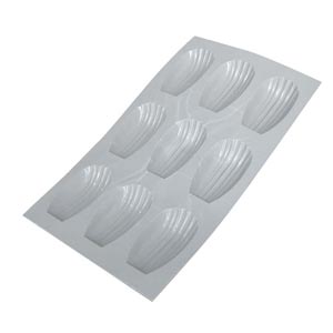DE BUYER MOULE EN SILICONE ELASTOMOULE "MADELEINE"